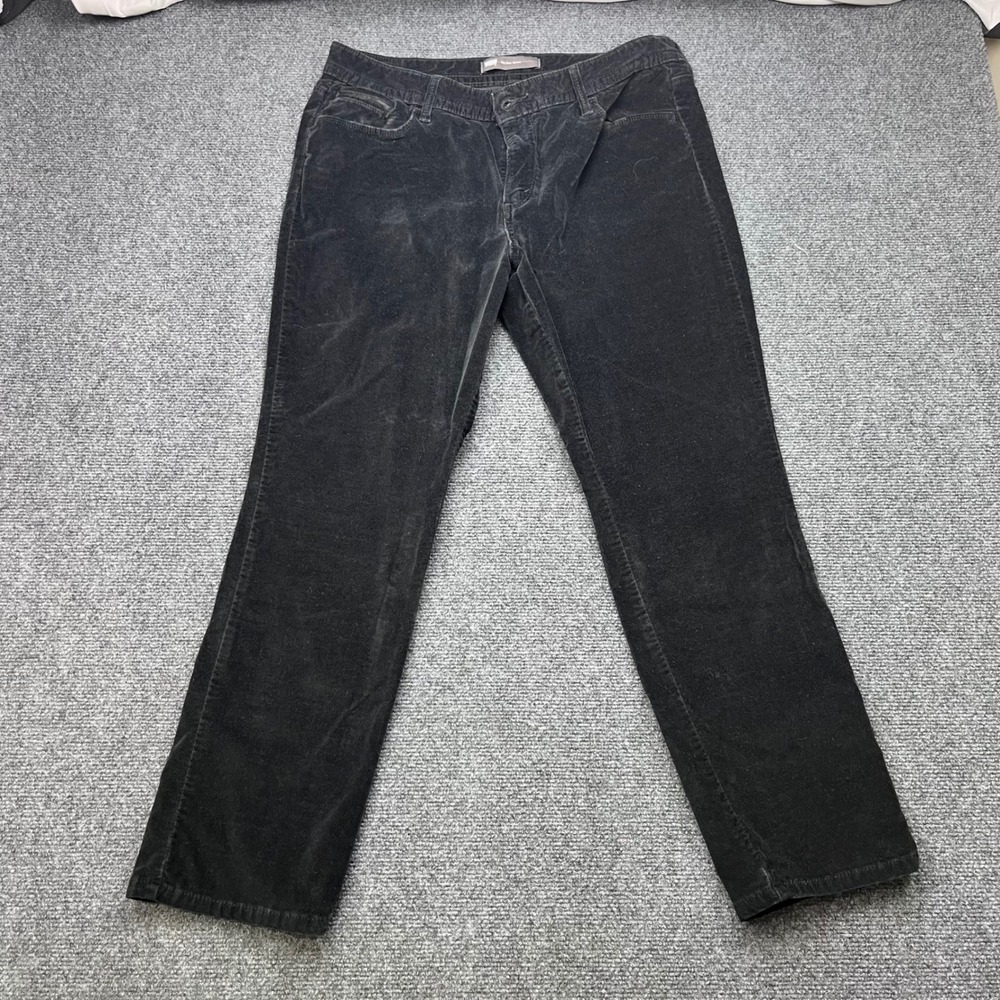 Levis Vintage Aesthetic Soft Corduroy Black Straight Leg Pants